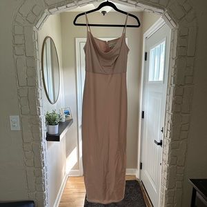 BHLDN Cali Dress Oyster Size 8